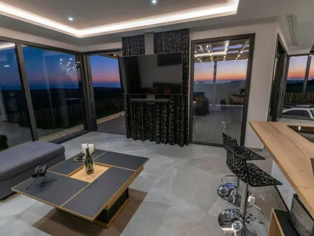 Villa mit Meerblick und privatem Spa - les gîtes de Fabie - Photo 36
