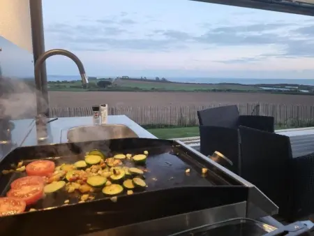 Villa mit Meerblick und privatem Spa - les gîtes de Fabie - Photo 46