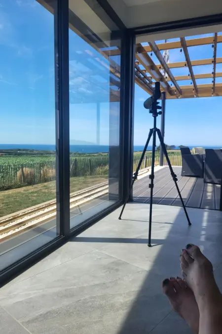 Villa mit Meerblick und privatem Spa - les gîtes de Fabie - Photo 50