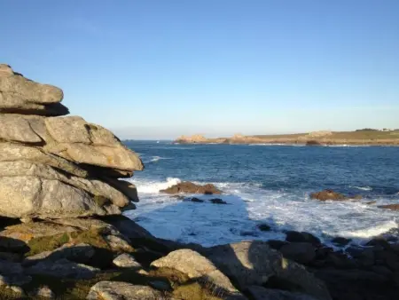 Ebenerdiges Haus am Meer, Maison 6 personnes à Landunvez - Photo 2