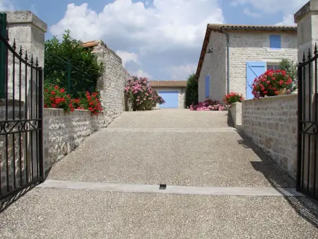 Villa  La Bergerie  mit Privatpool und Spa, Maison 8 personnes à Romans - Photo 14