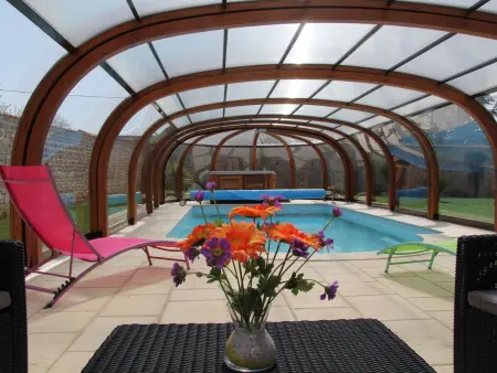 Villa  La Bergerie  mit Privatpool und Spa, Maison 8 personnes à Romans - Photo 17