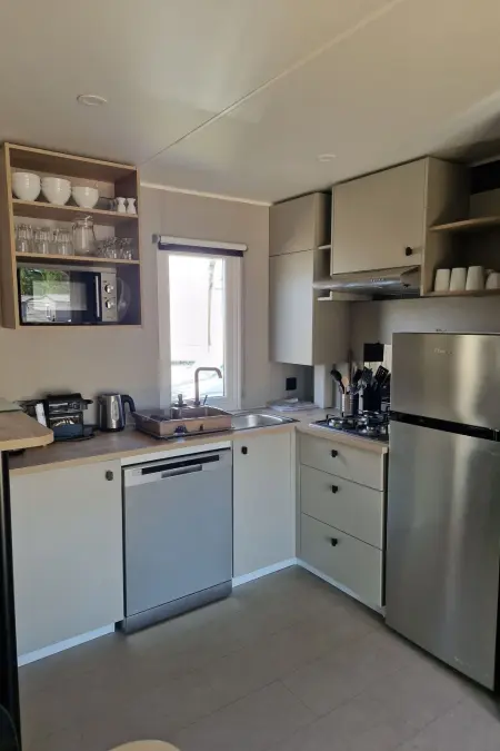 Mobil-home tout confort Camping 5 à Montalivet, Appartement 6 personnes à Montalivet - Photo 4