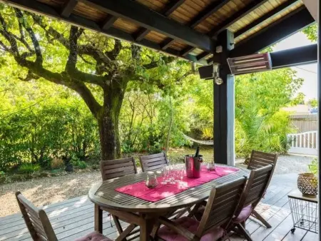 10 p mit beheiztem Pool, Maison 10 personnes à Lège Cap Ferret - Photo 6