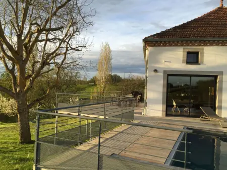 Luxuriöses Landhaus mit Pool, Maison 6 personnes à Durfort Lacapelette - Photo 8