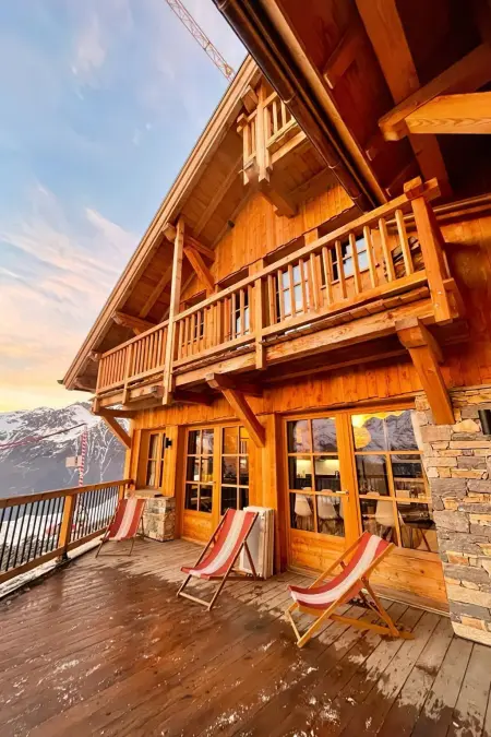 Chalet von 170m2 in Villard reculas, auf dem Gebiet von Alpe d'Huez - Photo 8
