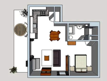 Gîte für zwei Personen, Maison 2 personnes à Souillac - Photo 22