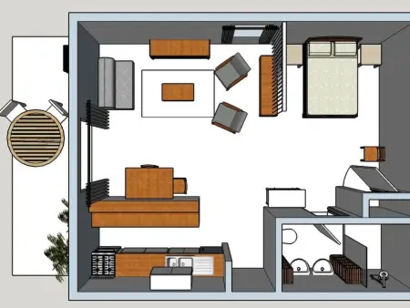 Gîte für zwei Personen, Maison 2 personnes à Souillac - Photo 18