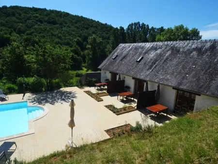 in Souillac mit Gemeinschaftspool, Maison 4 personnes à Souillac - Photo 10