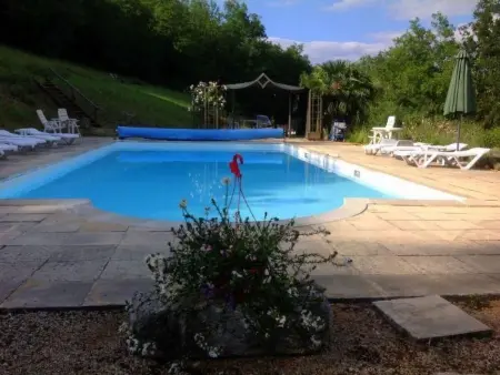 in Souillac mit Gemeinschaftspool, Maison 4 personnes à Souillac - Photo 29