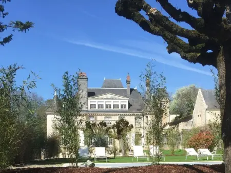 Cottage du Château duplex 90m2 mit Pool Azay le rideau - Photo 46