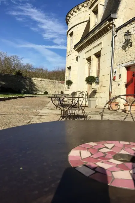 Cottage de la tour duplex 100m2 mit Pool Azay le rideau - Photo 5
