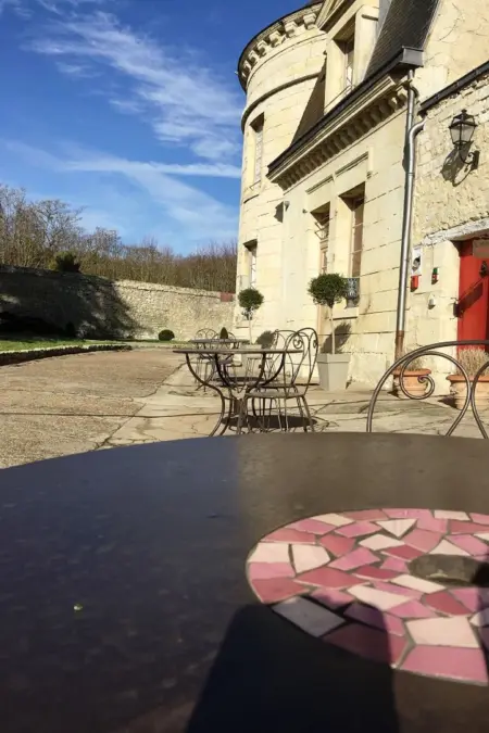 Cottage de la tour duplex 100m2 mit Pool Azay le rideau - Photo 47