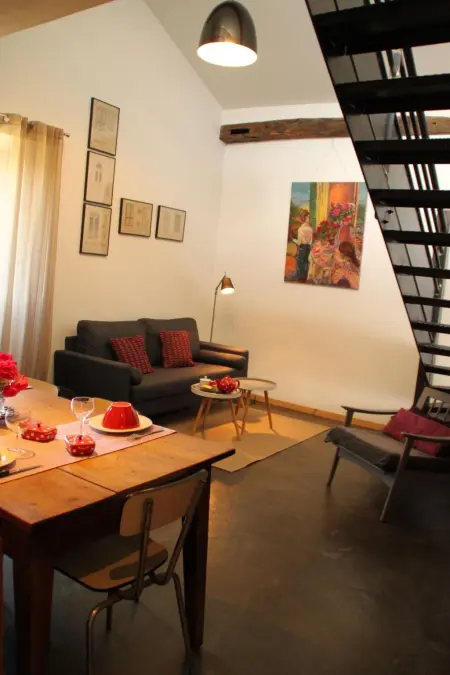 Coeur des Monts d'Ardeche, Appartement 5 personnes à Chirols - Photo 2