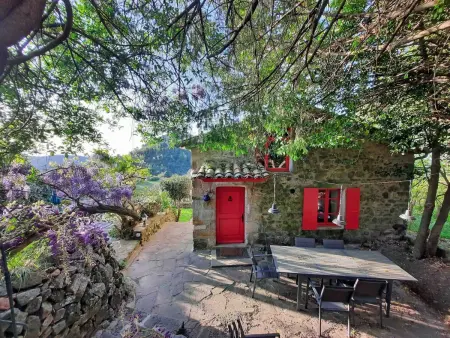 Klimatisiertes Ferienhaus mit Pool, Maison 7 personnes à Largentière - Photo 2