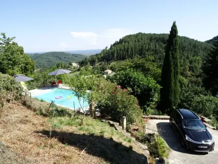 Klimatisiertes Ferienhaus mit Pool, Maison 7 personnes à Largentière - Photo 26