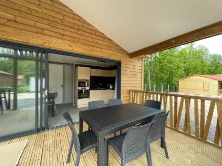 chalet a giffaumont  klimatisiert am LAC DU DER, Maison 7 personnes à Giffaumont Champaubert - Photo 5
