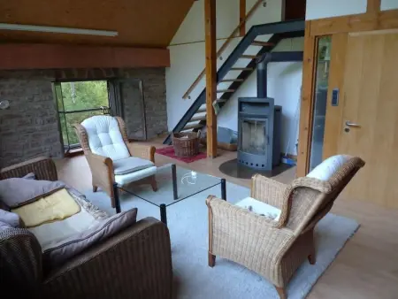 in Walscheid mit Terrasse, Grill, Maison 8 personnes à Walscheid - Photo 3