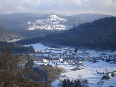 Das Gîte Fleuri mit einer herrlichen Aussicht, Maison 3 personnes à Haselbourg - Photo 17