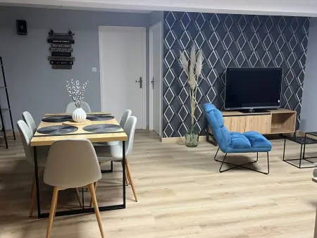 Wohnung mit Privatparkplatz, Appartement 5 personnes à Oberhergheim - Photo 2