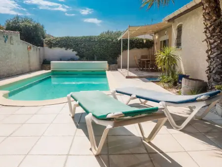 Haus für 4 Personen mit großem Privatpool, Maison 2 personnes à Narbonne Plage - Photo 1