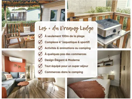 Dreamy Lodge - Genuss, Strand in 100m, Appartement 5 personnes à Canet Plage - Photo 2