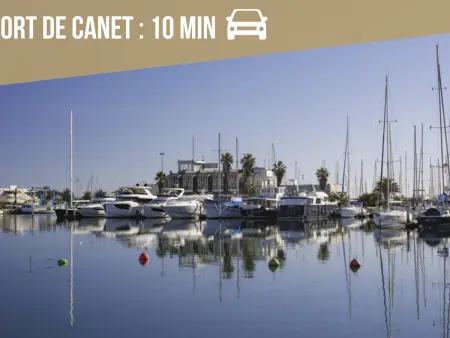 Dreamy Lodge - Genuss, Strand in 100m, Appartement 5 personnes à Canet Plage - Photo 34
