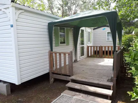 Mobilheim mit Terrasse, Appartement 5 personnes à Vias - Photo 1