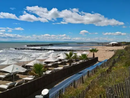 Mobilheim mit Terrasse, Appartement 5 personnes à Vias - Photo 11