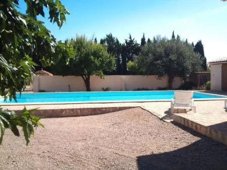 Schönes Ferienhaus mit eigenem Pool, Maison 6 personnes à Argeliers - Photo 1