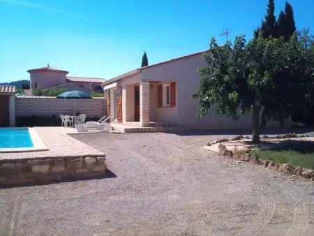 Schönes Ferienhaus mit eigenem Pool, Maison 6 personnes à Argeliers - Photo 17