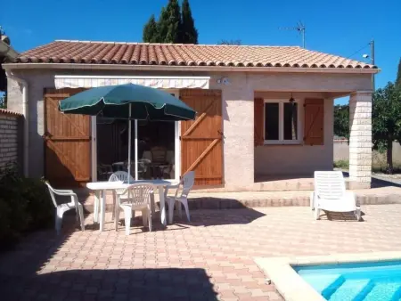 Schönes Ferienhaus mit eigenem Pool, Maison 6 personnes à Argeliers - Photo 18