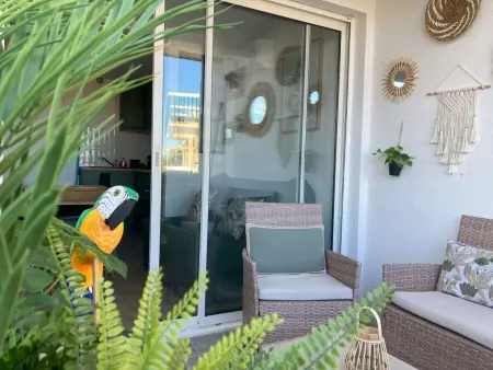 Seaside Tropical Duplex mit Pool, Appartement 6 personnes à Frontignan - Photo 1