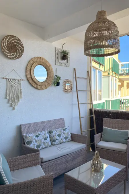 Seaside Tropical Duplex mit Pool, Appartement 6 personnes à Frontignan - Photo 16