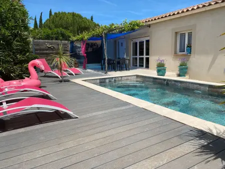 mit eigenem Pool, Maison 6 personnes à Tavel - Photo 1