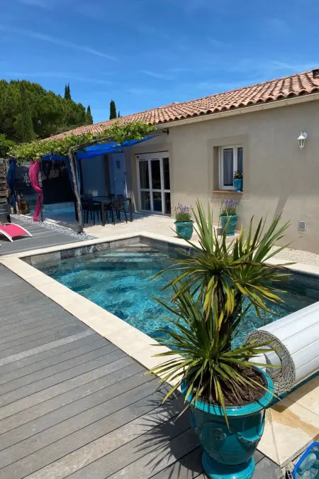 mit eigenem Pool, Maison 6 personnes à Tavel - Photo 3