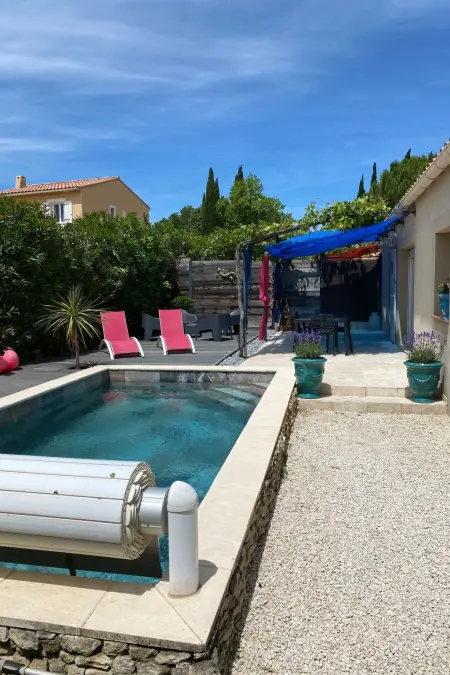 mit eigenem Pool, Maison 6 personnes à Tavel - Photo 4