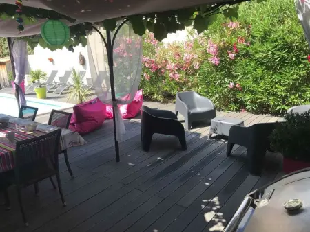 mit eigenem Pool, Maison 6 personnes à Tavel - Photo 8