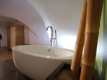 Domaine  Rêve d'Evan  mit Infinity-Pool, Appartement 2 personnes à Carnas - Photo 7
