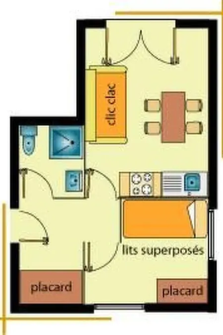 Wohnung in Chalet, Appartement 2 personnes à Saint Sorlin d'Arves - Photo 16