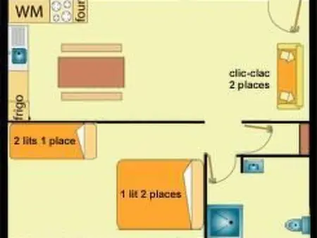 mit Grill und gemeinsamem Pool, Appartement 5 personnes à Saint Sorlin d'Arves - Photo 13