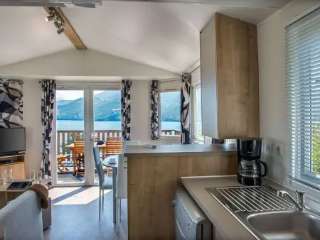 Gemütliches Chalet am Ufer des Sees von Serre-Po - Photo 4