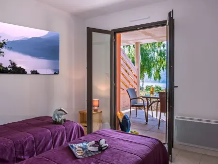 mit Blick auf das Wasser, Appartement 6 personnes à Chorges - Photo 7