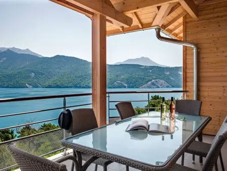 Wohnung mit Blick auf das Wasser, Appartement 4 personnes à Chorges - Photo 2