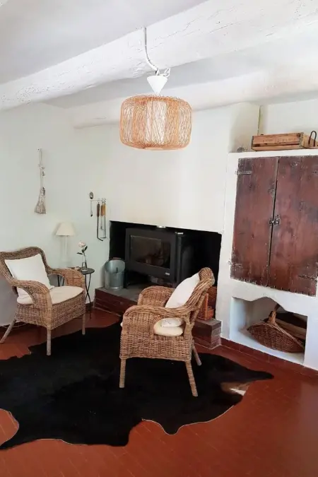 Provenzalisches Haus aus Naturstein in Gigondas, Maison 4 personnes à Gigondas - Photo 12