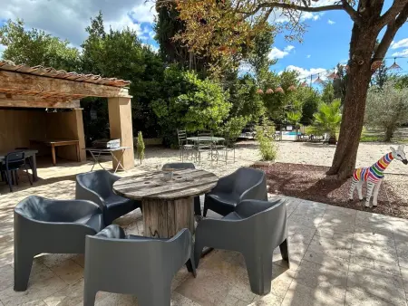 Villa-Mas des Lilas bei Coba in der Provence, Maison 4 personnes à Graveson - Photo 4