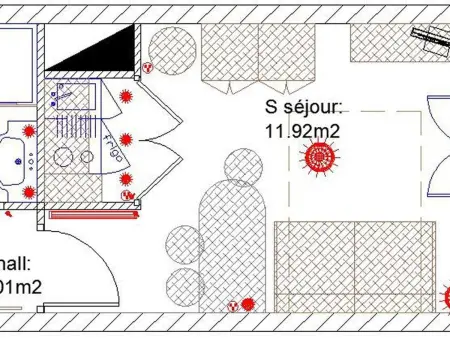 Studio  Observatoire  möbliert 20m2 mit Balkon 2m2 - Photo 4