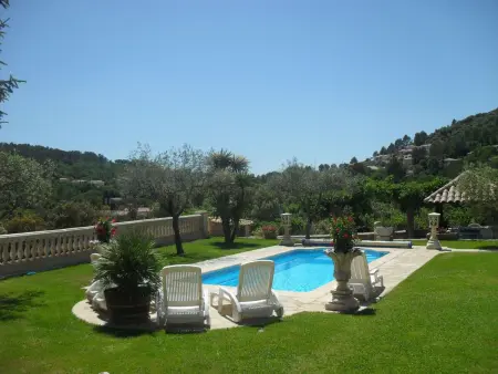 beheizter Pool ab Mitte April, Maison 6 personnes à Cabasse - Photo 28