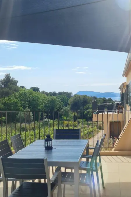Gîte im Herzen der Weinberge, Terrasse mit atemberaubendem Blick auf das Meer, - Photo 9