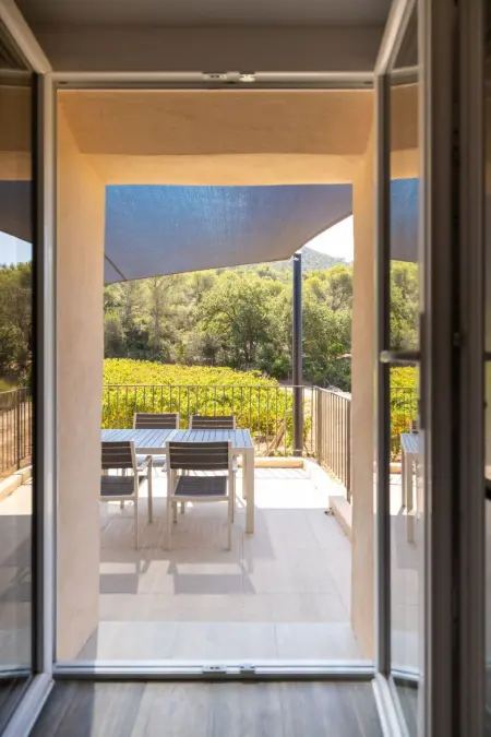 Gîte im Herzen der Weinberge, Terrasse mit atemberaubendem Blick auf das Meer, - Photo 11